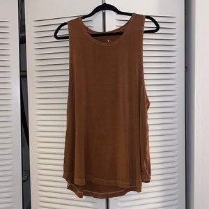 AEO Women’s Soft Brown Tank Top XL